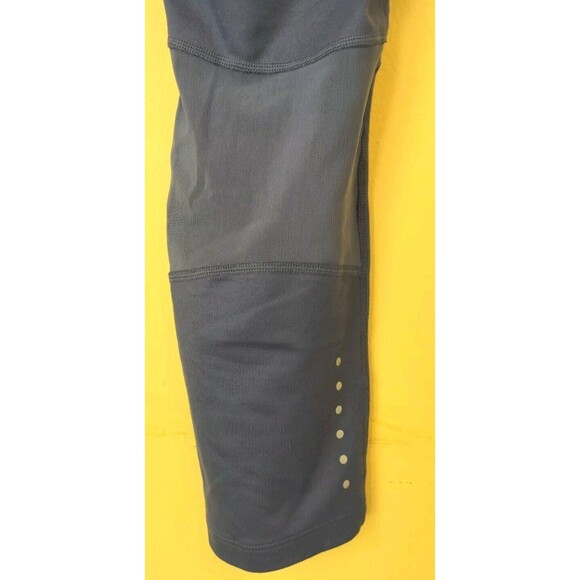 NIKE DRI FIT Running Capri Crop Royal Blue Pants Athletic Running Size Medium - Picture 5 of 10